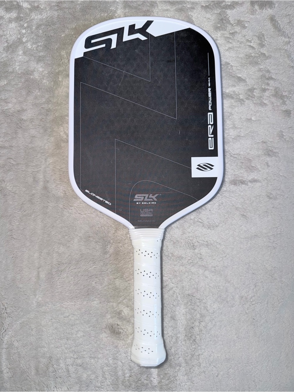 Selkirk SLK ERA Power 16mm Elongated Pickleball Paddle Black/White